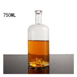 750ml Rounded Top Glass Bottle